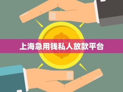 上海急用錢私人放款平臺